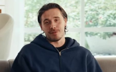 Brooklyn Beckham remains silent after dad David extended an olive branch on Father's Day while his wife Nicola Peltz shares gushing tribute to dad Nelson
