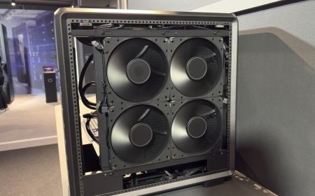 Cooler Master is playing around with a 2000 W CPU and GPU cooling solution with four huge 180 mm fans