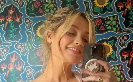 Laura Whitmore, 41, proudly poses in her 'postpartum knickers' and nursing bra after giving birth to her second child as she declares 'women are superheroes'