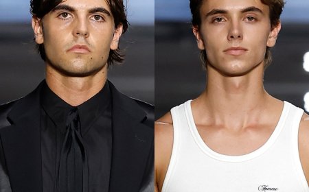 Britney Spears' Sons Jayden, Sean Walk Paris Fashion Week Runway