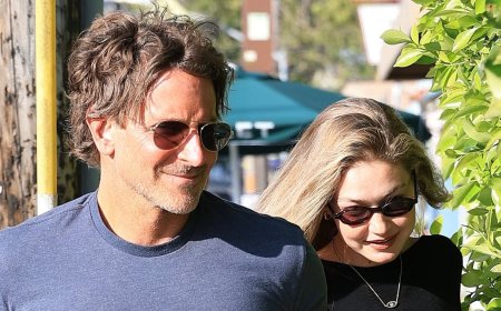 Bradley Cooper, 51, looks shockingly young next to girlfriend Gigi Hadid, 31, during rare outing at LA hotspot