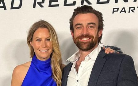 Baby joy! Home and Away star Adam Rowland expecting his first child with fiancée Olivia Lewis