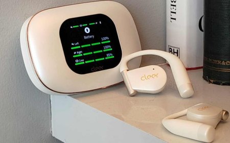 A touch-screen case, Dolby Atmos and a posture test: I spent a month with Cleer's open earbuds that have it all (except top-tier audio)