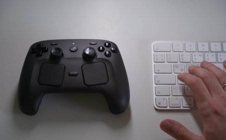 New web app can make Valve's Steam Controller drift across your desk like an RC car — web app drives the gamepad using its rumble motors