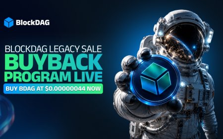 BlockDAG’s $0.00000044 Entry Price Has Traders Watching Closely as 5,000 TPS Upgrade Goes Live