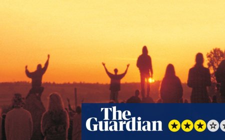 Glastonbury the Movie review – thirty years on, the sunset of a hippy dream in all its glory