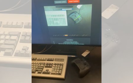 Modded Steam Controller can automatically charge itself like a robot vacuum — enthusiast creates GitHub program that uses the vibration motor to walk it back to its docking station