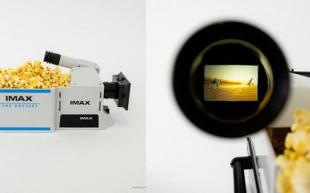 You Can Eat Your Popcorn From an IMAX Camera Bucket While Watching ‘The Odyssey’