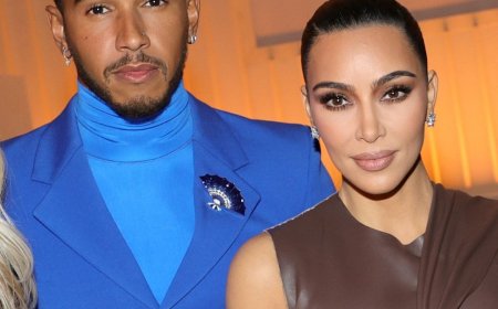 How Kim Kardashian and Lewis Hamilton Went Public With Private Romance