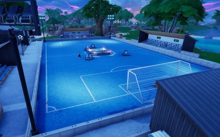 Where to find the soccer field in Fortnite Chapter 7 Season 3