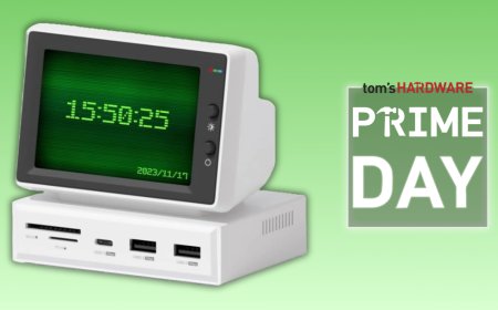 This $79.99 mini LCD screen is the ultimate retro PC gadget and it's on sale at its lowest-ever price — 3.5-inch IPS display includes multiple USB ports and an SD card reader to upgrade your desk setup