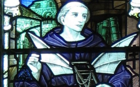 Did a medieval flying monk spot Halley's comet, twice? It's complicated