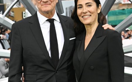 Colin Firth, Girlfriend Eleonora Perboni Make Rare Public Appearance
