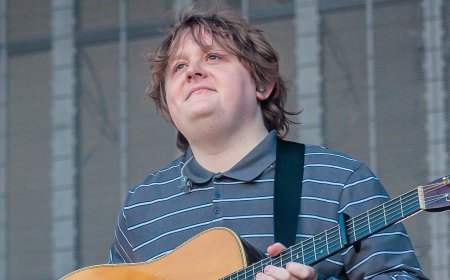 Lewis Capaldi says it's 'good to be back' as he addresses his 'complete and utter mental f*****g breakdown' while headlining Isle of Wight festival