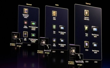 Nvidia lays out RTX Spark roadmap for laptops and desktop PCs at Computex 2026 — three generations outlined, Rubin with LPDDR6 memory, followed by Rosa Feynman