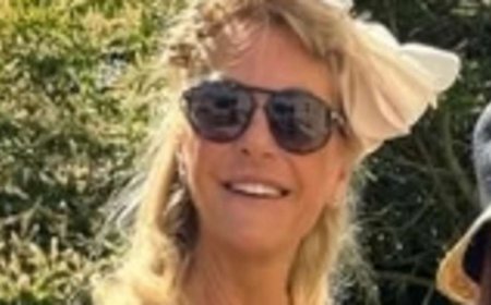 Jeremy Clarkson's girlfriend Lisa Hogan enjoys a day out with her kids at Royal Ascot after he revealed 'aggressive' prostate cancer diagnosis