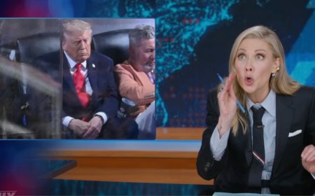 Late-Night Hosts Dunk On Trump For Falling Asleep During NBA Finals & “Jinxing” New York Knicks