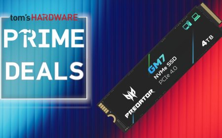 Acer's 4TB GM7 PCIe 4.0 SSD drops to $470 for Prime Day — 2TB and 4TB models are both on sale for up to 23% off