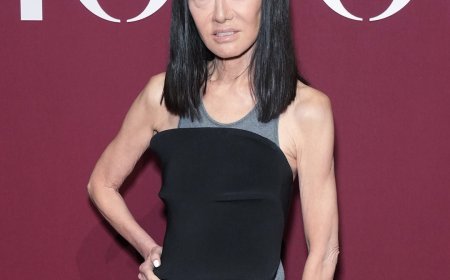 Vera Wang, 76, Shows Off Figure in Bra Top and Low-Rise Skirt
