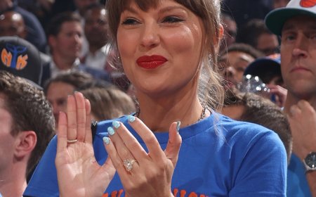 Taylor Swift Gives Nod to Stevie Nicks at Game 4 of the NBA Finals