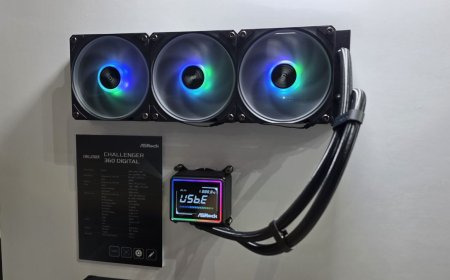 ASRock shows off a slew of new AIOs, Power Supplies, and 10th Anniversary hardware — a monster 3KW Taichi power supply for AI and hybrid Taichi Aqua AIO/custom loop stand out in the crowd