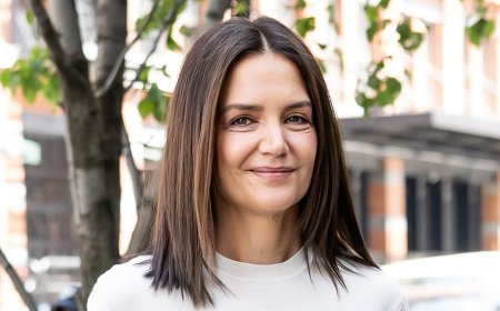 Katie Holmes, 47, shows off wrinkle-free face as she joins fellow A-listers Meg Ryan and Jodie Foster at Chanel event… amid plastic surgery whispers