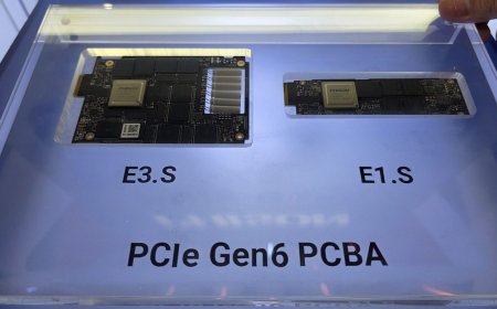 Phison shows PCIe 6.0 X3 SSD controller with 28 GB/s of bandwidth and 6.8 million IOPS, supports 2 petabytes per drive— also new power-sipping E37T SSDs for PCIe 5.0 systems consume a mere 4.5W