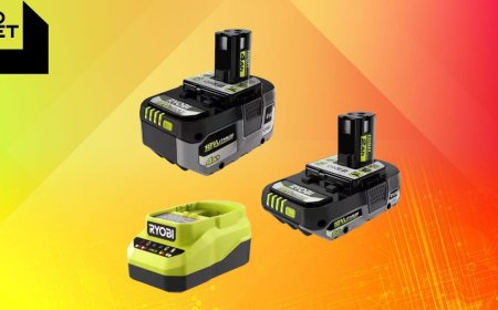 Home Depot will give you a free Ryobi power tool with this battery set - and I'd recommend it