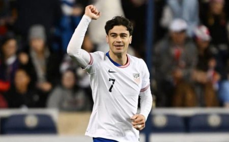 Gio Reyna focuses on growth ahead of 2026 World Cup
