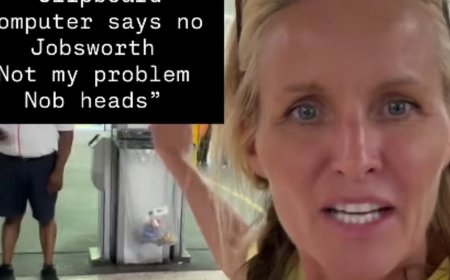 Davinia Taylor launches into furious rant at 'horrible and inhuman' staff and declares 'I hope their mothers are embarrassed' as she claims they denied her entry to the train despite arriving three minutes early