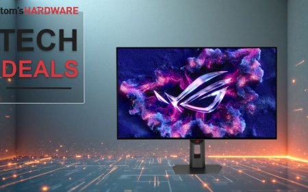 Amazon UK has slashed 43% off this excellent 4K 32-inch OLED gaming monitor — lowest-ever price on this ASUS ROG Strix OLED now just £599