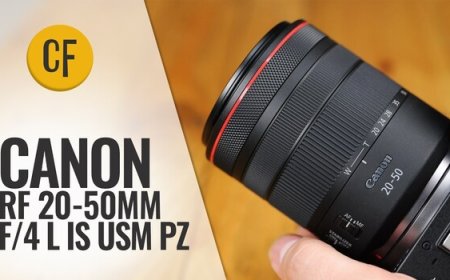 Canon RF 20-50mm f/4L IS USM PZ Tested on Full Frame and APS-C