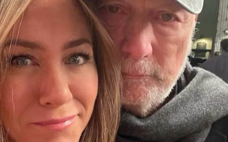 Jennifer Aniston shares rare Friends photos as she mourns 'father figure' James Burrows in heartfelt tribute after TV director's death