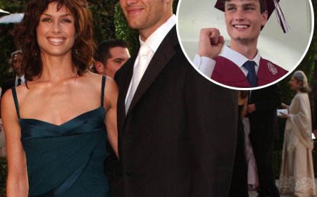 Tom Brady, Bridget Moynahan Reunite for Son's High School Graduation