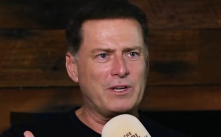 Nine in 'serious discussions' about Karl Stefanovic's future at network after controversial podcast as he's branded 'Joe Bogan': 'Contract could end early'