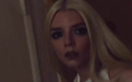 Anya Taylor-Joy throws herself on top of Charles Melton in steamy new Rolling Stones music video for band's latest single Jealous Lover