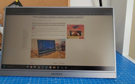 Arzopa Z3FC review: An ultra-light and thin portable monitor that's perfectly balanced for work and play