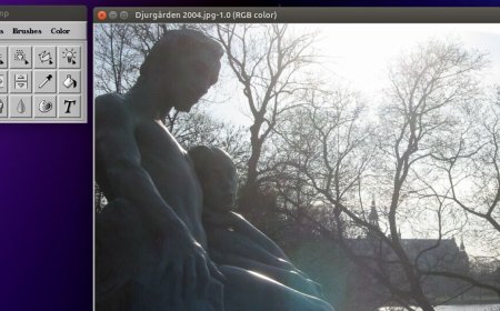 Blast from the past as GIMP 0.54 is revived in Flatpak form