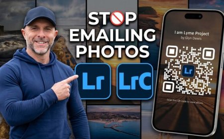 Lightroom's QR Code Share Feature Makes Delivering Photos Effortless