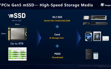 This SIM-card-sized 8TB PCIe 5.0 SSD hits 11GB/s, but AI firms will likely hoard them all — and Longsys's jaw-dropping mSSD also sports VC phase-change liquid cooling
