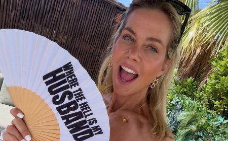 Kate Lawler, 46, jokes she 'forgot her age' as she poses in a bikini while downing sangria on wild Mallorca hen party