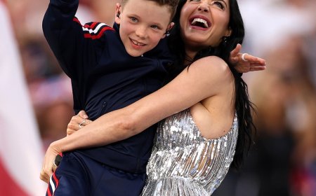 Katy Perry Dazzles During World Cup Opening Ceremony Performance
