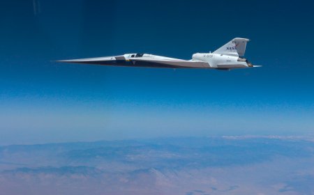 NASA's X-59 "frankenjet" tests supersonic flight without the sonic boom