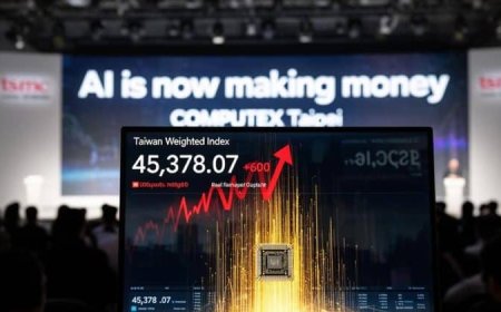 Taiwan Weighted Index surges nearly 1,630 points in a single session, gaining 3.78%