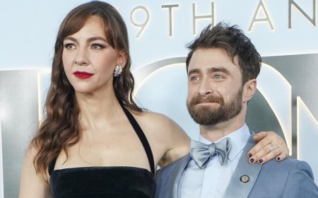 Daniel Radcliffe is dwarfed by 5ft 7in partner Erin Darke on red carpet date night at 2026 Tony Awards