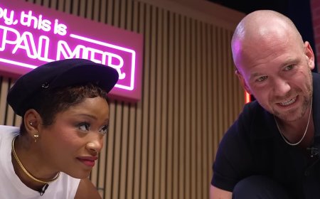 Keke Palmer and Hot Ones host Sean Evans fuel dating rumors after shock kiss