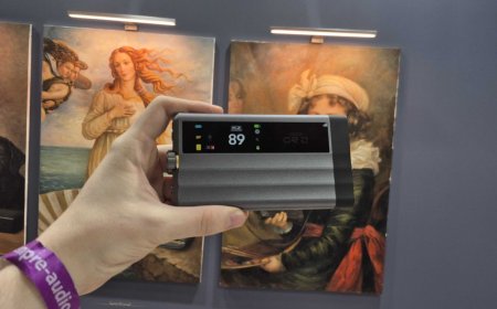 I heard iFi's new portable DAC and its bespoke I/V, added K2HD tech and bigger touchscreen display make it a clear step up on the original Gryphon