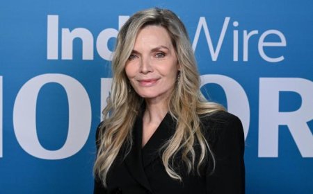 Michelle Pfeiffer Reflects on a Career Defined by Curiosity While Accepting IndieWire’s Vanguard Award