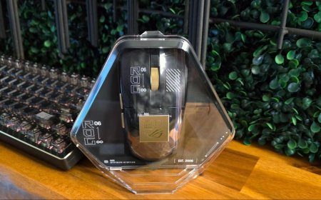 Hands-on with Asus’ ROG Harpe II Extreme Edition 20 gaming mouse – 24K gold and a 65K sensor