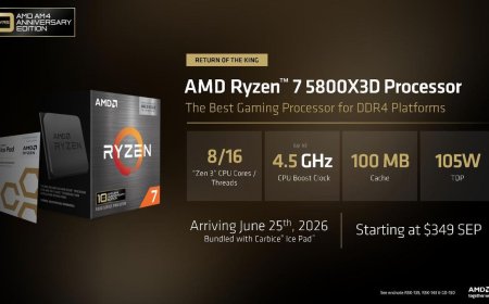 AMD brings back Ryzen 7 5800X3D, launches Ryzen 7 7700X3D to combat rising component prices — eight-core X3D CPUs arrive under $350 for AM4 or AM5, DDR4 or DDR5